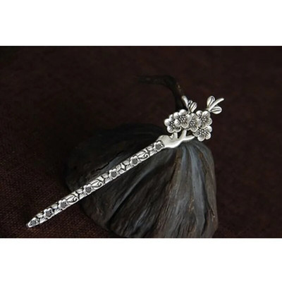 Μόδα μεταλλικά μπαστούνια μαλλιών Vintage φλοράλ φουρκέτες Γαμήλια νύφη πιρούνια μαλλιών για γυναίκες πάρτι Barrette Αξεσουάρ κεφαλής Δώρο