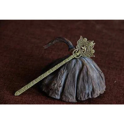 Μόδα μεταλλικά μπαστούνια μαλλιών Vintage φλοράλ φουρκέτες Γαμήλια νύφη πιρούνια μαλλιών για γυναίκες πάρτι Barrette Αξεσουάρ κεφαλής Δώρο