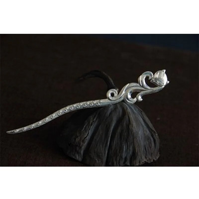 Μόδα μεταλλικά μπαστούνια μαλλιών Vintage φλοράλ φουρκέτες Γαμήλια νύφη πιρούνια μαλλιών για γυναίκες πάρτι Barrette Αξεσουάρ κεφαλής Δώρο