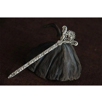 Μόδα μεταλλικά μπαστούνια μαλλιών Vintage φλοράλ φουρκέτες Γαμήλια νύφη πιρούνια μαλλιών για γυναίκες πάρτι Barrette Αξεσουάρ κεφαλής Δώρο