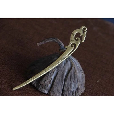 Μόδα μεταλλικά μπαστούνια μαλλιών Vintage φλοράλ φουρκέτες Γαμήλια νύφη πιρούνια μαλλιών για γυναίκες πάρτι Barrette Αξεσουάρ κεφαλής Δώρο