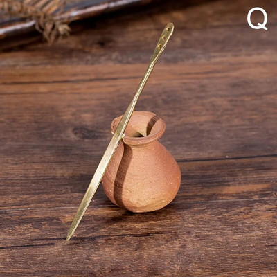 Φυσικό μαύρο σανταλόξυλο φουρκέτες Γυναικεία μπαστούνια μαλλιών για κορίτσια Κλιπ μαλλιών σε σχήμα Chopstick Καρφίτσες ρετρό Stlye κοσμήματα για τα μαλλιά