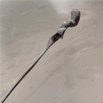 Mados drugelio plaukų lazdelės moterims Metaliniai plaukų segtukai Minimalistiniai nereguliarūs mergaičių plaukų segtukai plaukų kuodelių formavimo galvos apdangalai