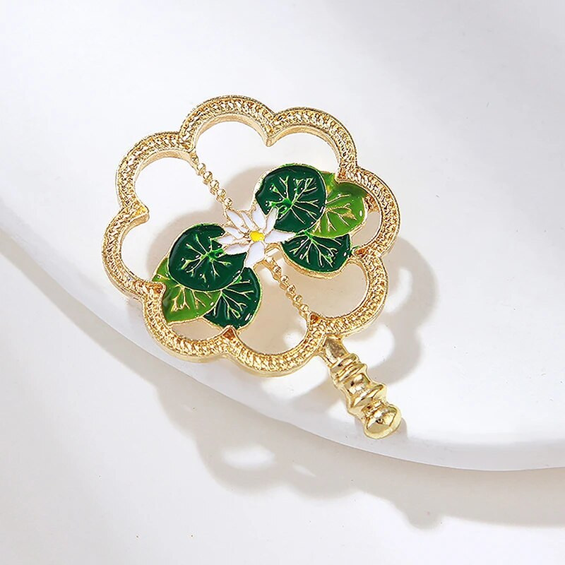 1 tk Moodsad õõnsad futoni lehvikprossid naiste revääridega rõivaste peoaksessuaarid