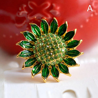 1vnt Madinga saulėgrąžų sagė Moterims Poroms Šalikas Drabužiai Paltas Vakarėlis Smeigtukai Vaikiški drabužiai Papuošalai Priedai