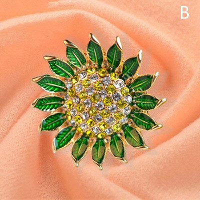 1vnt Madinga saulėgrąžų sagė Moterims Poroms Šalikas Drabužiai Paltas Vakarėlis Smeigtukai Vaikiški drabužiai Papuošalai Priedai