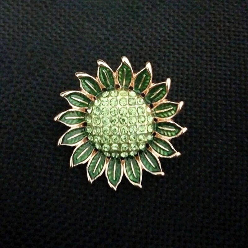 1vnt Madinga saulėgrąžų sagė Moterims Poroms Šalikas Drabužiai Paltas Vakarėlis Smeigtukai Vaikiški drabužiai Papuošalai Priedai