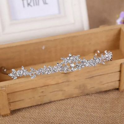 Elegantsed pruudikroonid ja tiaarad Peapael Peapael Pruudi kristallkroon Pulmapidu Naine Mood Juukseaksessuaarid Ehted