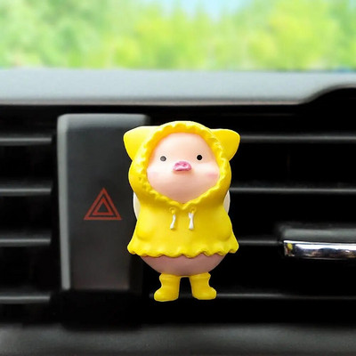Cute Pig Διακοσμητικά Αυτοκινήτου Αποσμητικό Χώρου Κλιματισμός Έξοδος Διακόσμηση Αξεσουάρ αυτοκινήτου Εσωτερικό Αυτοκίνητο Αρωματοθεραπεία Κλιπ αρώματος