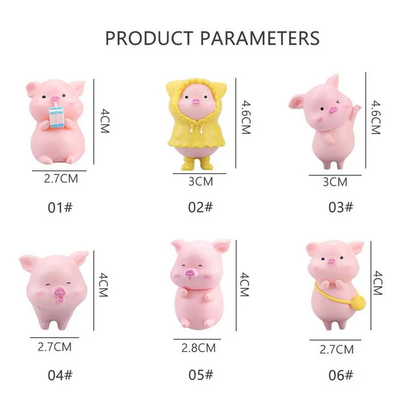 Cute Pig Διακοσμητικά Αυτοκινήτου Αποσμητικό Χώρου Κλιματισμός Έξοδος Διακόσμηση Αξεσουάρ αυτοκινήτου Εσωτερικό Αυτοκίνητο Αρωματοθεραπεία Κλιπ αρώματος