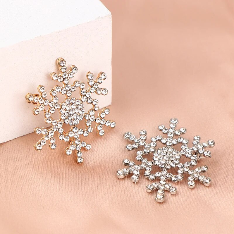 1 tk prossi kaunistus kivist jõulud lumi pross Ehted mood prossid naistele nööpnõelad Kpop-tarvikud hulgimüük