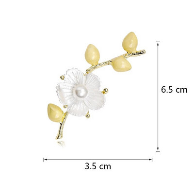 1 tk Moekristall topelt sinised lilled prossid Naiste ehted pulmapeo aksessuaarid