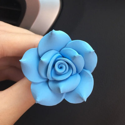 Lillede autodekoratiivklamber Auto õhu väljalaskeava Lõhnav parfüümiklamber auto aroomi difuusor õhuvärskendaja automaatse kliimaseadme klambri tarvik