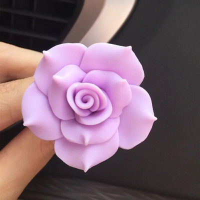 Lillede autodekoratiivklamber Auto õhu väljalaskeava Lõhnav parfüümiklamber auto aroomi difuusor õhuvärskendaja automaatse kliimaseadme klambri tarvik