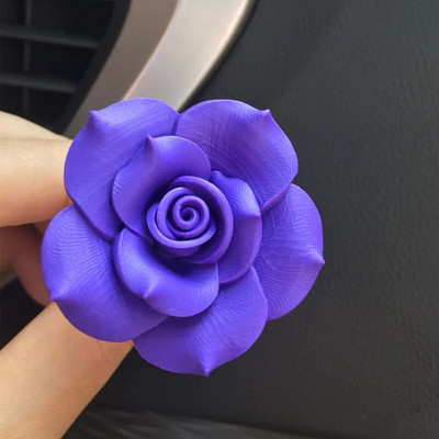 Lillede autodekoratiivklamber Auto õhu väljalaskeava Lõhnav parfüümiklamber auto aroomi difuusor õhuvärskendaja automaatse kliimaseadme klambri tarvik