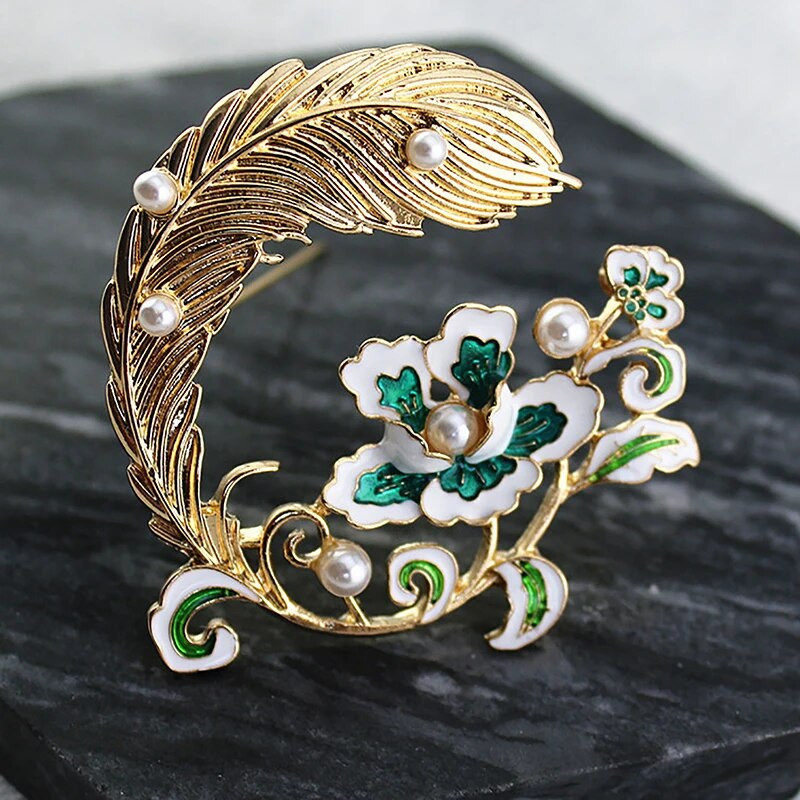 1 tk. Moodsad Paabulinnu sulgedest Pärliprossid naistele Riietus Peoehted Aksessuaarid Kingitus