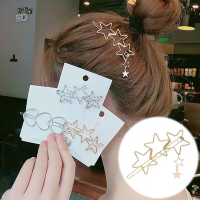 Glamour Fashion Hair Clip Καρφίτσες μαλλιών για γυναίκες Γλυκιές φουρκέτες Κοσμήματα Lady Pearl Barrette Stick Heart Headwear Παιδικά κορίτσια Παιδιά