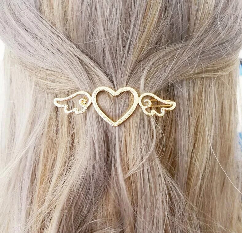 Glamour Fashion Hair Clip Καρφίτσες μαλλιών για γυναίκες Γλυκιές φουρκέτες Κοσμήματα Lady Pearl Barrette Stick Heart Headwear Παιδικά κορίτσια Παιδιά