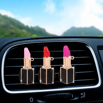 Άρωμα αυτοκινήτου Auto Outlet Air Aromatherapy Cute Red Lips Sticks Άρωμα Κλιπ Αποσμητικά αυτοκινήτου Σφιγκτήρες Auto Εσωτερικά Αξεσουάρ
