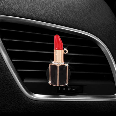 Άρωμα αυτοκινήτου Auto Outlet Air Aromatherapy Cute Red Lips Sticks Άρωμα Κλιπ Αποσμητικά αυτοκινήτου Σφιγκτήρες Auto Εσωτερικά Αξεσουάρ