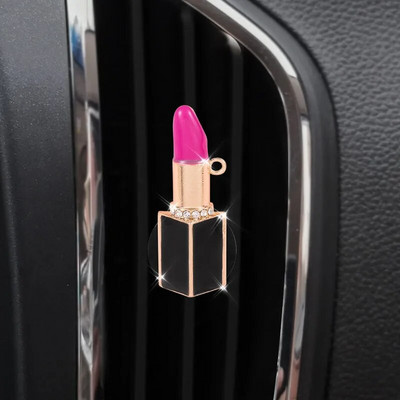 Άρωμα αυτοκινήτου Auto Outlet Air Aromatherapy Cute Red Lips Sticks Άρωμα Κλιπ Αποσμητικά αυτοκινήτου Σφιγκτήρες Auto Εσωτερικά Αξεσουάρ
