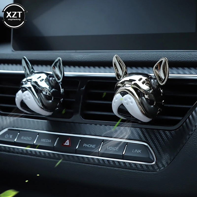 Bulldogi õhuvärskendaja auto õhuvärskendaja salongi autotarbed lõhnahajuti eeterlikud õlid auto õhuvärskendajad