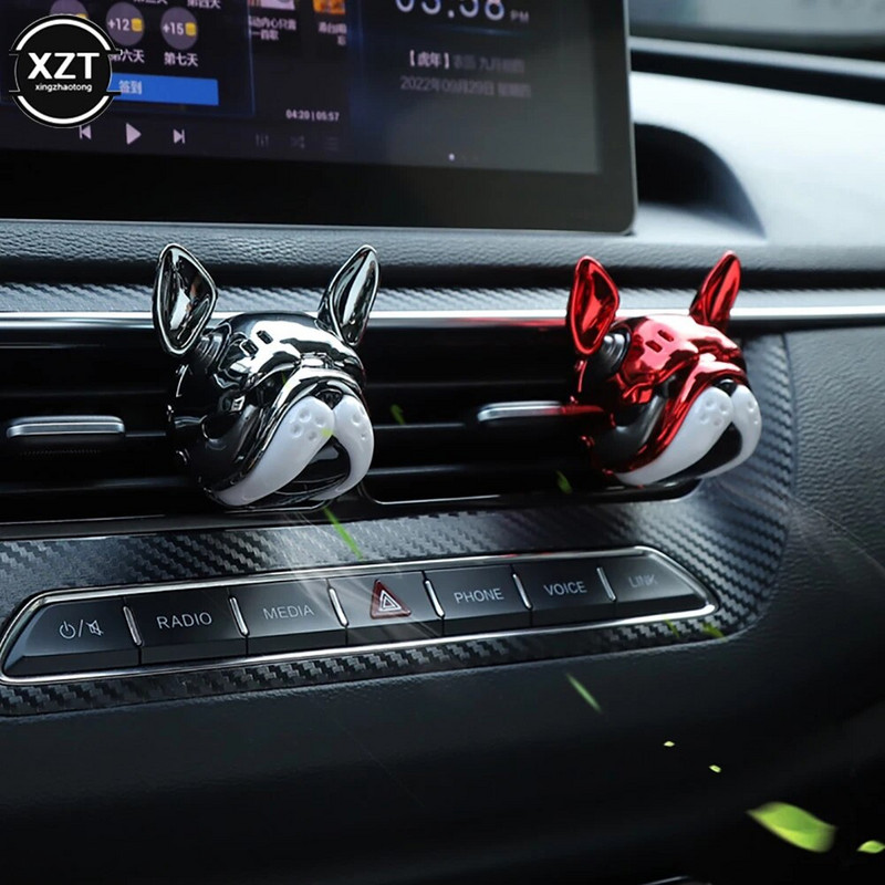 Bulldogi õhuvärskendaja auto õhuvärskendaja salongi autotarbed lõhnahajuti eeterlikud õlid auto õhuvärskendajad