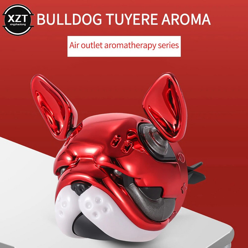 Bulldogi õhuvärskendaja auto õhuvärskendaja salongi autotarbed lõhnahajuti eeterlikud õlid auto õhuvärskendajad