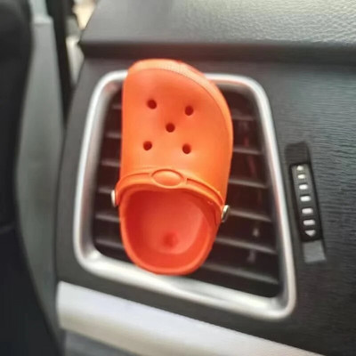 Mini Crocsi kronsteiniga viirukikivist õhukonditsioneer väljalaskeava sisekujundus sisustustarvikud auto õhuvärskendaja auto autotarvikud