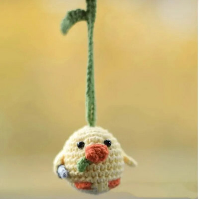 Uus käsitsi kootud auto riidepuu päevalill tahavaatepeegel auto riidepuu kootud villane loominguline ripats