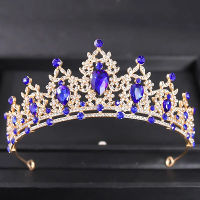Pulmajuuksed Tiaara kristallist pruudi tiaara kroon hõbedase värvi diademloor tiaarad pulmajuukse aksessuaarid peakatted pea ehted