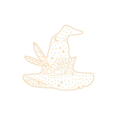 Witches Punk Must emailnõelad Maagiline Müts Ahju Kuu Kass Pross Seljakott Denim Reväärinõel Märk Tume gooti peoehted Kingitus