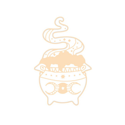 Witches Punk Must emailnõelad Maagiline Müts Ahju Kuu Kass Pross Seljakott Denim Reväärinõel Märk Tume gooti peoehted Kingitus