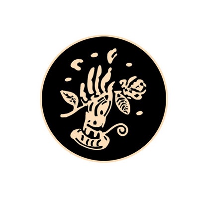 Witches Punk Must emailnõelad Maagiline Müts Ahju Kuu Kass Pross Seljakott Denim Reväärinõel Märk Tume gooti peoehted Kingitus