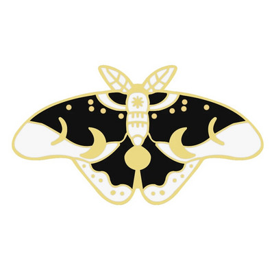 Witches Punk Must emailnõelad Maagiline Müts Ahju Kuu Kass Pross Seljakott Denim Reväärinõel Märk Tume gooti peoehted Kingitus