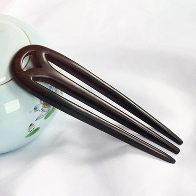 Käsitsi valmistatud puidust juuksenõelad ja -klambrid ripats Fox Styling juuksepulgad Fork Vintage juuste aksessuaarid naistele tüdrukutele pikkade juuste hoidja