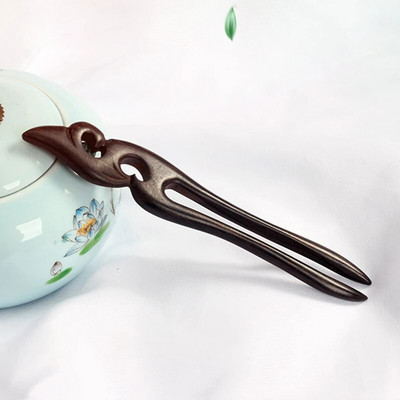 Käsitsi valmistatud puidust juuksenõelad ja -klambrid ripats Fox Styling juuksepulgad Fork Vintage juuste aksessuaarid naistele tüdrukutele pikkade juuste hoidja