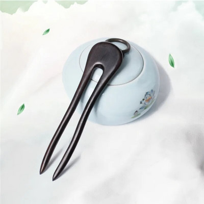 Käsitsi valmistatud puidust juuksenõelad ja -klambrid ripats Fox Styling juuksepulgad Fork Vintage juuste aksessuaarid naistele tüdrukutele pikkade juuste hoidja