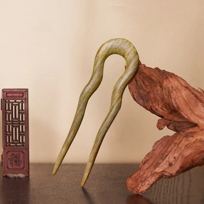 Käsitsi valmistatud puidust juuksenõelad ja -klambrid ripats Fox Styling juuksepulgad Fork Vintage juuste aksessuaarid naistele tüdrukutele pikkade juuste hoidja