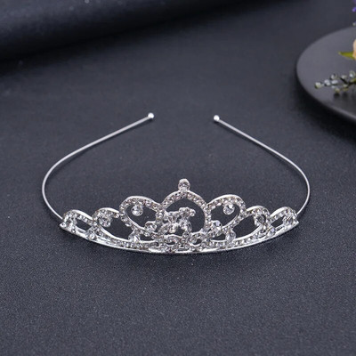 Printsessi kristallist tiaarad ja kroonid peavõrud, tüdrukud armastavad pruudiballi kroon pulmapeo aksessuaarid Juukseehted