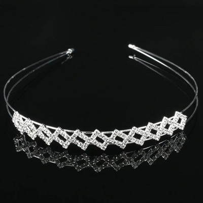 Printsessi kristallist tiaarad ja kroonid peavõrud, tüdrukud armastavad pruudiballi kroon pulmapeo aksessuaarid Juukseehted