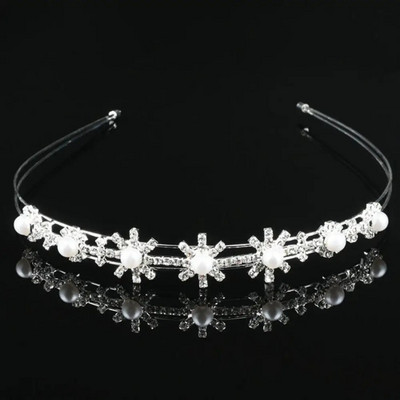 Printsessi kristallist tiaarad ja kroonid peavõrud, tüdrukud armastavad pruudiballi kroon pulmapeo aksessuaarid Juukseehted