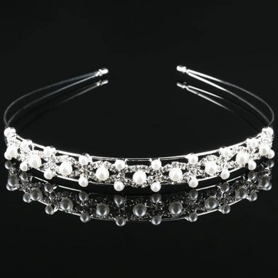 Printsessi kristallist tiaarad ja kroonid peavõrud, tüdrukud armastavad pruudiballi kroon pulmapeo aksessuaarid Juukseehted
