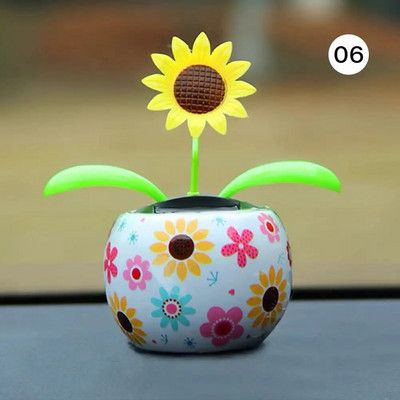 Mieli automobilio aksesuarai Auto Swing Saulėgrąžų pakabukas Automobilių Automobilių puošmena Madingi Papuošalai Gimtadienio dovanos Automobilio namų dekoravimas