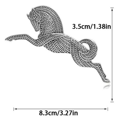 3 szín virágzománc bross elegáns tű strassz ékszer Női kardigán sál ruha ruhák egyszerű hajtóka kiegészítők