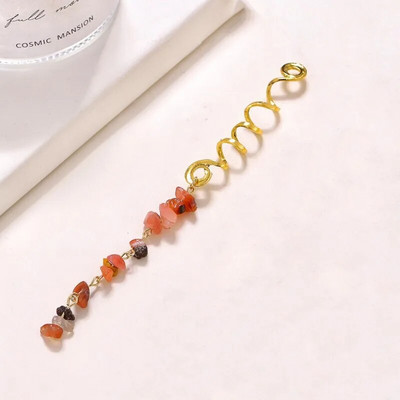 Mada Dangle Dredlock Karoliukai Papuošalai Krištoliniai Akmenys Pinti Plaukai Papuošalai Dredai Rankovės Dredų Priedai Etniniai galvos apdangalai