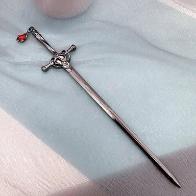 2023. aasta uued Hiina stiilis juukseaksessuaarid Vintage Mõõk Juuksenõel Peakate Juuksepulgad hobusesabahoidja Juukseehted Juukseklambrid