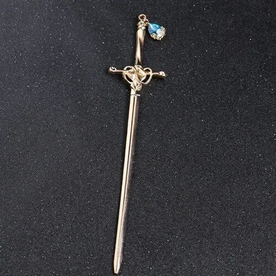 2023. aasta uued Hiina stiilis juukseaksessuaarid Vintage Mõõk Juuksenõel Peakate Juuksepulgad hobusesabahoidja Juukseehted Juukseklambrid