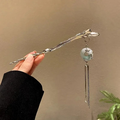 2023. aasta uued Hiina stiilis juukseaksessuaarid Vintage Mõõk Juuksenõel Peakate Juuksepulgad hobusesabahoidja Juukseehted Juukseklambrid