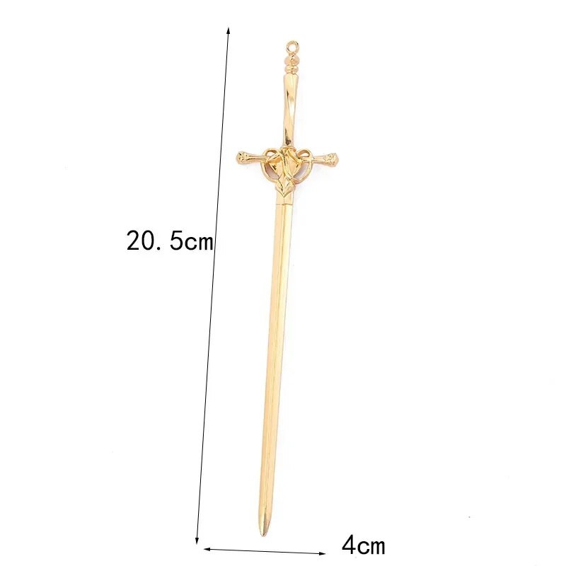 2023. aasta uued Hiina stiilis juukseaksessuaarid Vintage Mõõk Juuksenõel Peakate Juuksepulgad hobusesabahoidja Juukseehted Juukseklambrid